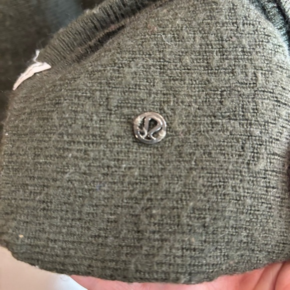 LULULEMON Sz O/S Forward Flaw Cape Olive Green  Wrap Flowy Soft Poncho - Picture 7 of 8